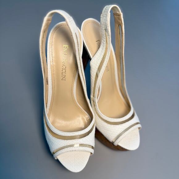 Enzo Angiolini Women Amure Slingback Platform Heels - Picture 5 of 6